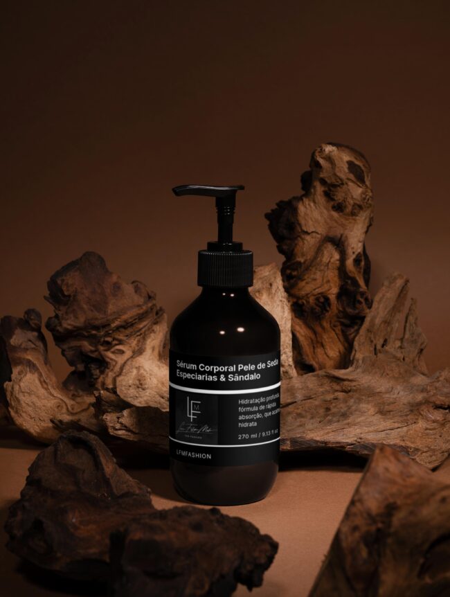 Sérum Corporal Pele de Seda, Especiarias e Sândalo